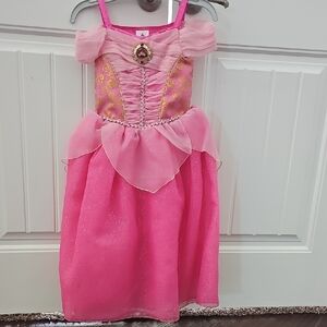 Disney Pink and Gold Princess Dress